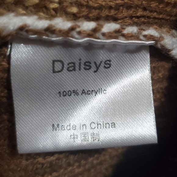 Reindeer Christmas Ugly Sweater Large - Picture 4 of 4